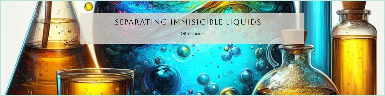 immisicble liquids heading
